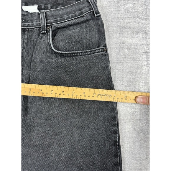 Levis Jeans Mens 36x30 Black Denim Orange Tab Dark Wash Vtg 634 Relaxed Straight - Picture 11 of 14